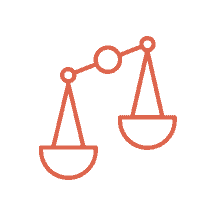 Graphic depicting balance, likely symbolizing work-life balance or financial equilibrium.