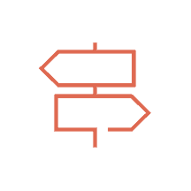 Icon illustrating a growth or strategic mindset, used in Element CPA' branding.